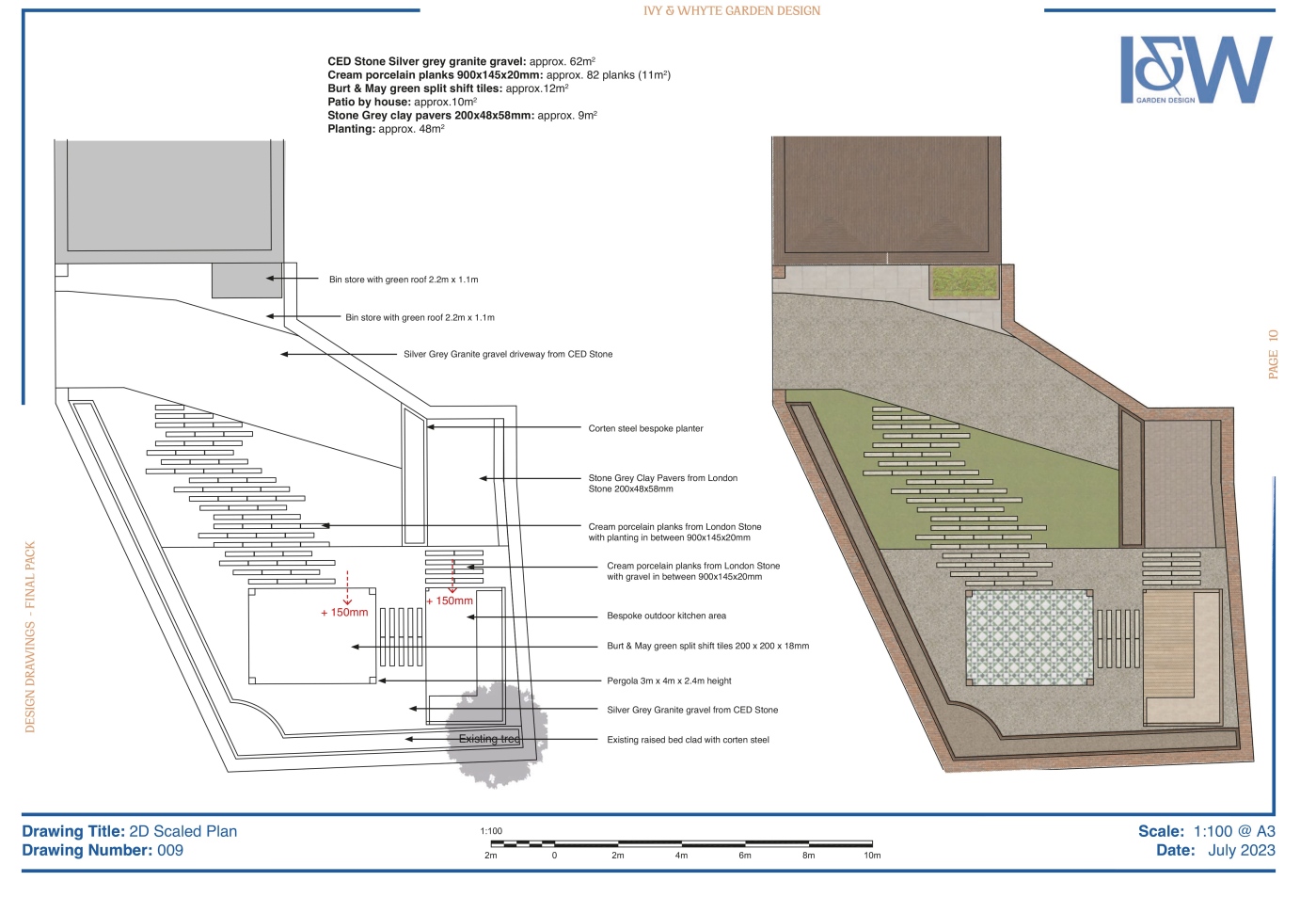 Garden design in Hythe