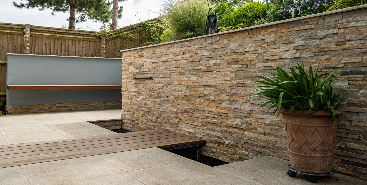 Garden design in Ashford