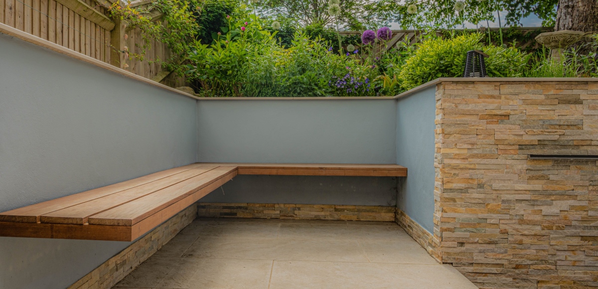 Garden design in Ashford