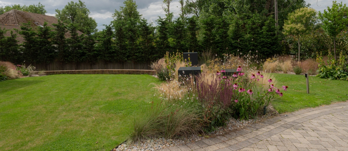 Garden design in Rye
