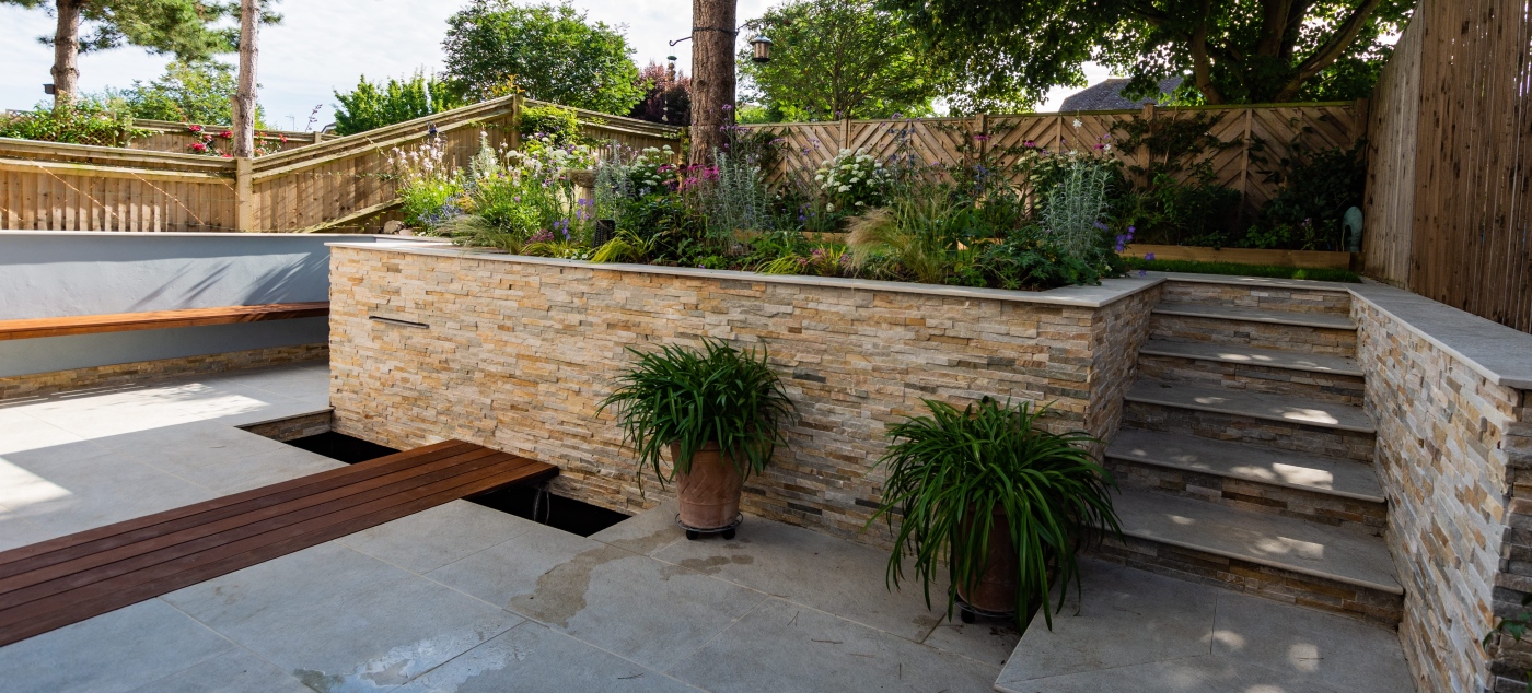 Garden design in Ashford