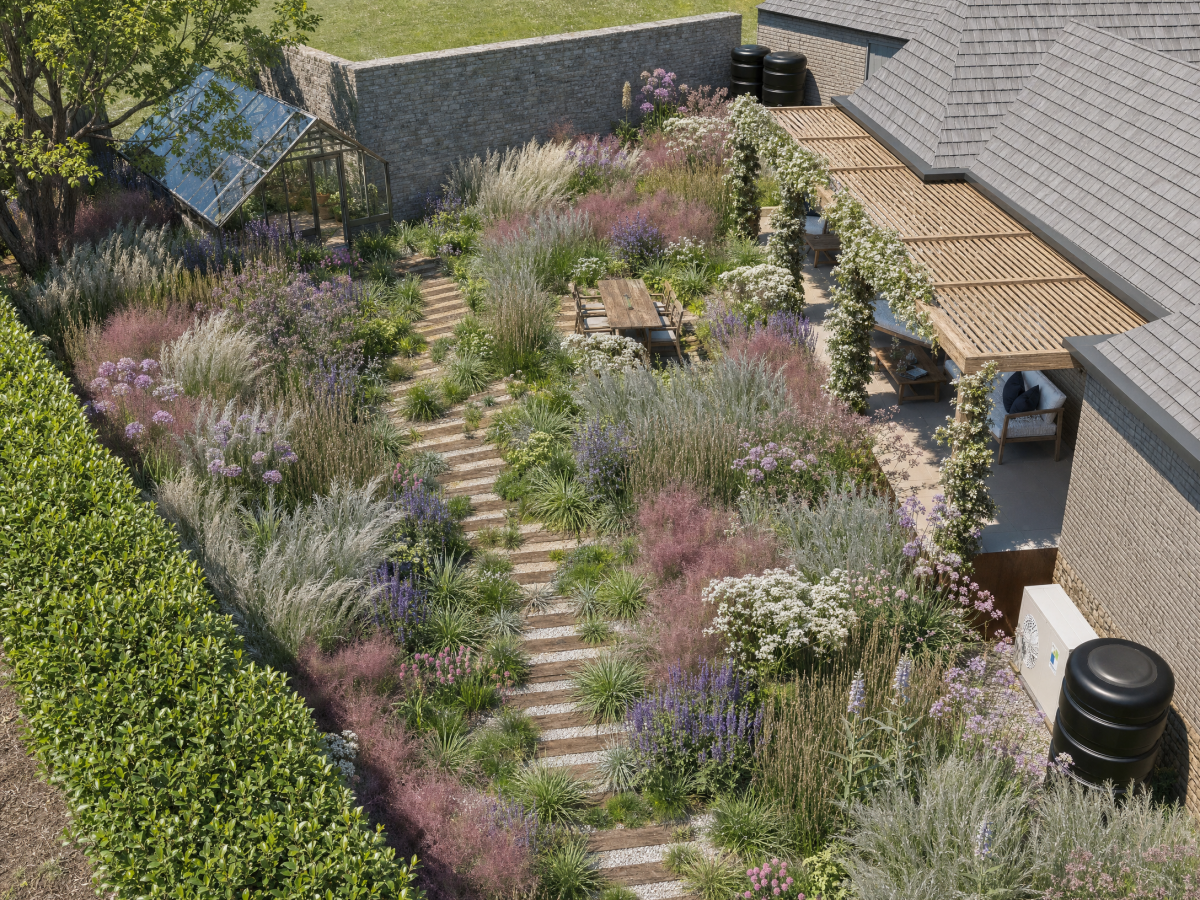 Garden design in Faversham