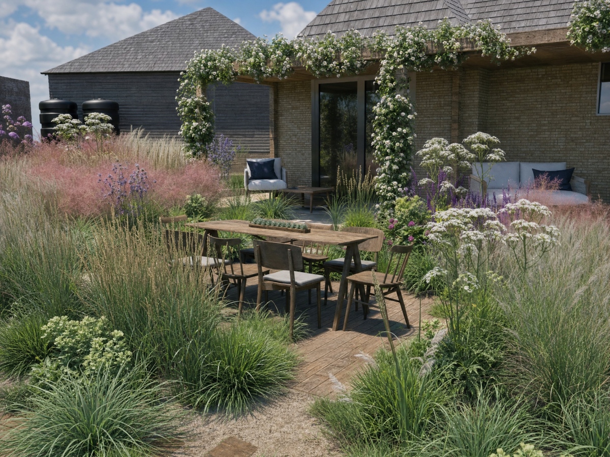 Garden design in Faversham