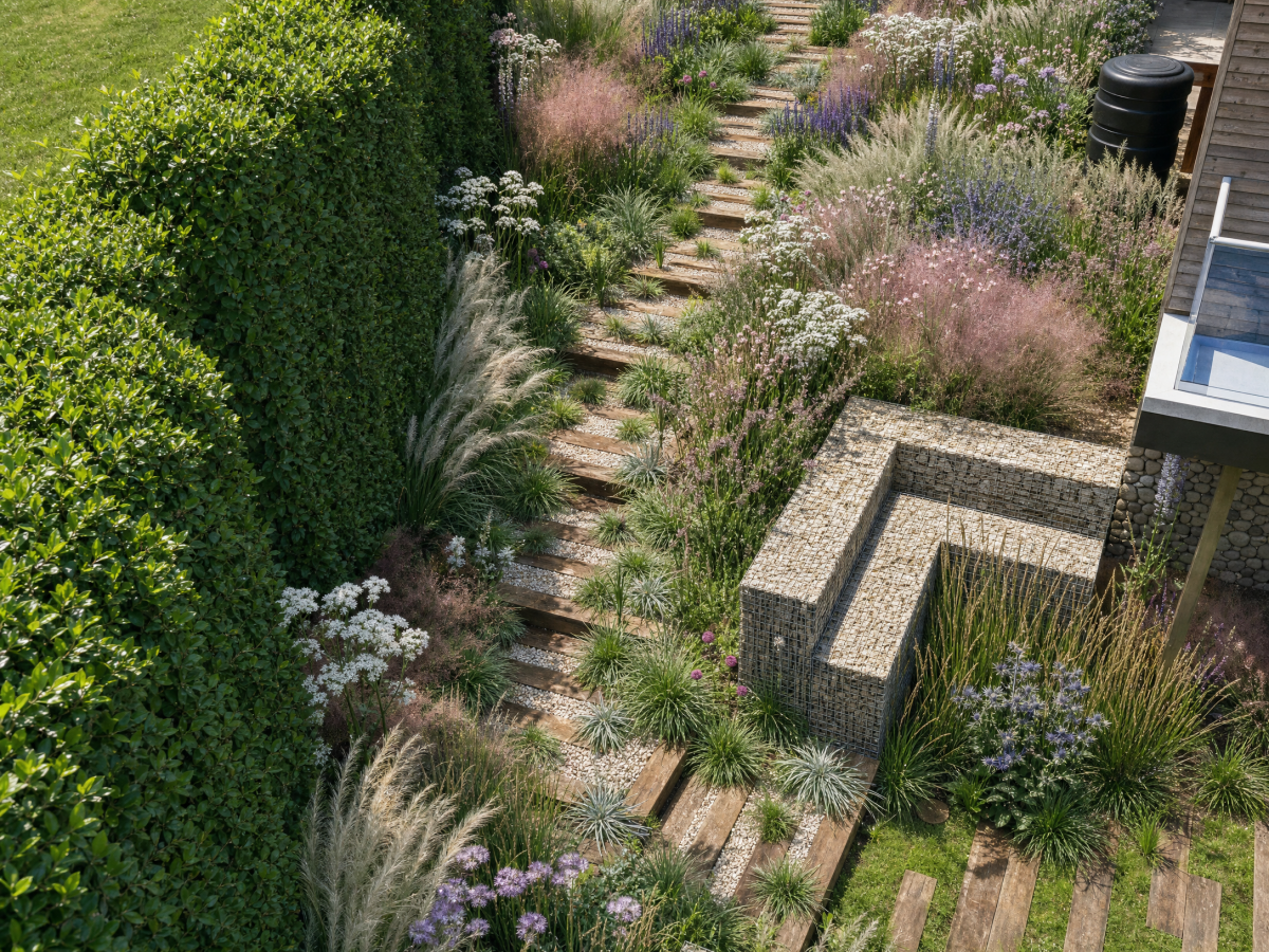 Garden design in Faversham